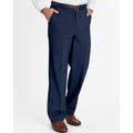 Blair John Blair Signature Relaxed-Fit Plain-Front Dress Pants - Blue - 48