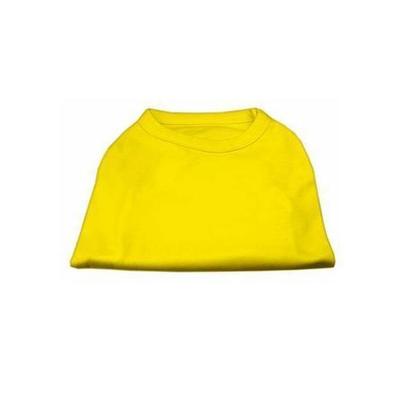 Plain Dog Shirt - Yellow - X-Large