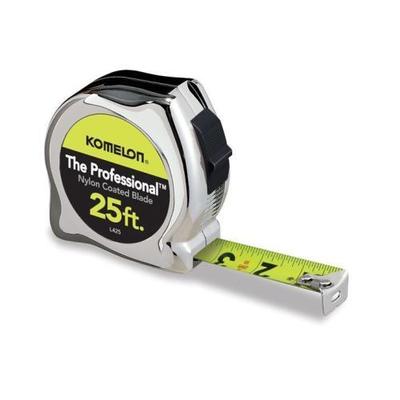 Komelon 25ft x 1in Chrome Pro Tape Measure