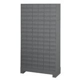 Durham Manufacturing Prime Cold 96-Drawer Small Parts Organizer Metal in Gray | 62.5 H x 34.125 W x 12.25 D in | Wayfair 022-95