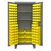 Durham Manufacturing 78" H x 36" W x 24" D Cabinet, Steel in Yellow | 78 H x 36 W x 24 D in | Wayfair HDC36-102-3S95