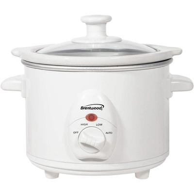 Brentwood SC-115W 1.5 qt. Slow Cooker - White