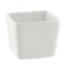 Ten Strawberry Street Whittier Square 2 oz. Tid Bit Bowl Porcelain China/Ceramic in White | 1.75 H in | Wayfair WTR-2SQTBBWL6