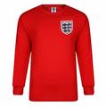 England 1966 World Cup Final No 6 Retro Shirt Red XX-Large Cotton