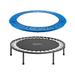 Machrus Upper Bounce Spring Pad Safety Cover - For Foldable Round Mini Rebounder Trampolines, Steel in Blue | 0.5 H x 48 W x 48 D in | Wayfair