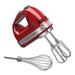 KitchenAid® 7-Speed Hand Mixer Stainless Steel in Red | 6.4 H x 8 W x 3.5 D in | Wayfair KHM7210ER