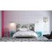 Noyo Home Upholstered Panel Headboard Upholstered in Black | 35 H x 64 W x 2 D in | Wayfair Alexandria_Q_Set