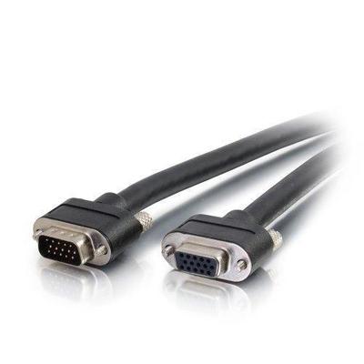 C2g Select Vga Extension Cable Hd15 (M) Hd15 (F) 10 Ft Black