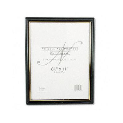 Nu-Dell Ez Mount Document Frame, Plastic, 8-1/2 X 11 NUD11880