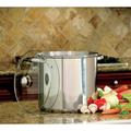 Cook Pro Stock Pot w/ Lid Stainless Steel in Gray | 8.75 H x 9.5 W in | Wayfair 548