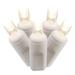 Vickerman 316924 - 100 Light 34' White Wire Warm White Wide Angle LED Lights with 4" Spacing (X4W6101)