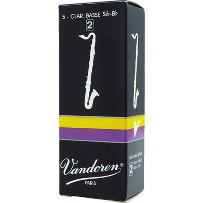 Vandoren Traditional Bass Clarinet Reeds 5-pack