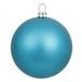 Vickerman 35410 - 12" Turquoise Matte Ball Christmas Tree Ornament (N593012DMV)