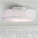 Possini Euro Design Double Organza 20" Wide Ceiling Light