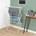 Rebrilliant Folding Drying Rack Metal/Steel in Gray | 41.13 H x 14.5 W x 22.5 D in | Wayfair DRY-09221