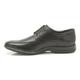 Clarks Men's Gadwell Over Lace-Up Flats 41.5 Black Schwarz (Black Leather) Size: 8.5