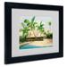 Trademark Fine Art 'Hidden Cove' Framed Print on Canvas Canvas | 11 H x 14 W x 0.5 D in | Wayfair MA0423-B1114MF