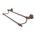 Allied Brass Retro Wave Double Wall Mounted Towel Bar Metal in Brown | 5 H x 7 D in | Wayfair RW-72/36-CA