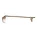 Alno Inc Luna 19" Wall Mounted Towel Bar Metal in Gray | 2 H x 19 W x 2.75 D in | Wayfair A6820-18-SN