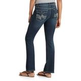 Juniors' Bridget Bootcut Jeans with Flap Pockets - Petite