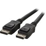 StarTech.com DISPLPORT30L 30 ft Black Connector A: 1 - DisplayPort Male Connector B: 1 - DisplayPort Male DisplayPort Cable with Latches - M/M Male to Male