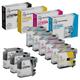 LD Products Compatible Ink Cartridge Replacement for Brother LC107 & LC105 Super High Yield (3 Black 2 Cyan 2 Magenta 2 Yellow 9-Pack)