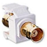 Leviton 40832-BI BNC QuickPort Snap-In Adapter - Ivory