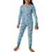 Girls` X-Temp Printed Thermal Set - Best-Seller, 25453, L, Peace