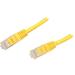 StarTech.com M45PATCH2YL 2 ft. Cat 5E Yellow Molded UTP Patch Cable