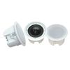 PYLE PDPC82 - In-Wall / In-Ceiling 8 Dual Enclosed Speaker System Directable Tweeter Flush Mount 250 Watt