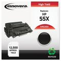 Innovera Remanufactured Black High-Yield Toner Replacement for 55X (CE255X) 12 500 Page-Yield