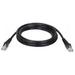 TRIPP LITE N001-050-BK 50 ft. Cat 5E Black Snagless Cat5e Molded Patch Cable