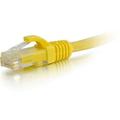 C2G 8ft Cat6 Snagless Unshielded (UTP) Ethernet Network Patch Cable - Yellow - patch cable - 8 ft - yellow