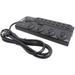 TRIPP LITE TLP1208TEL 8 Feet 12 + TEL Outlets 2160 Joules Surge Protector