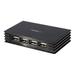 StarTech.com ST4202USB 4 Port Compact Black USB 2.0 Hub - 4-Port USB Hub - Portable USB 2.0 Hub - Includes Optional Power Adapter