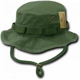 RapDom Vintage Washed Jungle Mens Boonie Hat [Olive Green - XL]