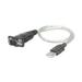 Manhattan USB to Serial Converter USB-A Male to DB9 Female Prolific PL-2303RA Chip 18 in. cable