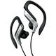 JVC HAEB75SN Clip Style Headphones Powerful Sound with Bass Boost (Sliver)