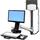 Ergotron StyleView Multi Component Mount for Keyboard Mouse Scanner Flat Panel Display CPU - 24 Screen Support - 47.00 lb Load Capacity - Aluminum