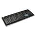 Adesso AKB-440UB SlimTouch USB Full size Touchpad keyboard (glazing black color)