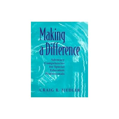 Making a Difference by Craig R. Fiedler (Paperback - PRO-ED)