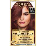 L Oreal Paris Superior Preference Permanent Hair Color RR04 Intense Dark Red