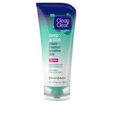 CLEAN & CLEAR Deep Action Cream Cleanser Sensitive Skin Oil-Free 6.50 oz