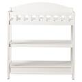Delta Children Wilmington Changing Table w/ Pad Wood in White | 39.25 H x 35 W x 19.75 D in | Wayfair 7530-100