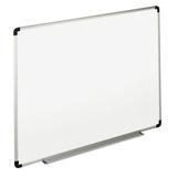 Universal® Universal Dry Erase Wall Mounted board Melamine in White | 24 H x 1.3 D in | Wayfair UNV43723