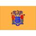 NYLGLO 143660 New Jersey State Flag,3x5 Ft