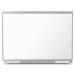 Quartet® Wall Mounted board Porcelain/Metal in White | 48 H x 72 W in | Wayfair QRTP557AP2