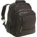 Le Donne Leather Vachetta Large Laptop Backpack T-620B-R