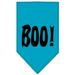 Boo! Screen Print Bandana Turquoise Large