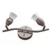 Whitfield Lighting Bentley 15" 2-Light Track Kit in Gray | 6 H x 8.75 D in | Wayfair TP17-2BPT